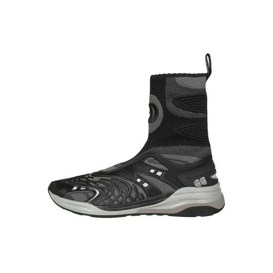 GUCCI Ultrapace R Mid 'Black Grey'