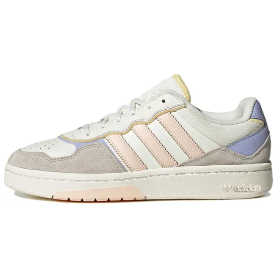 Adidas Originals Courtic Skateboard Shoes Women's Low-top White/gray/meat Powder/purple