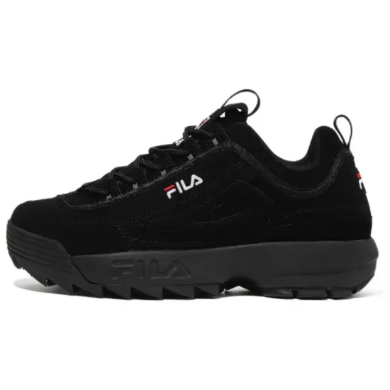 FILA Disruptor 2 Casual Shoes Unisex Low-Top All Black