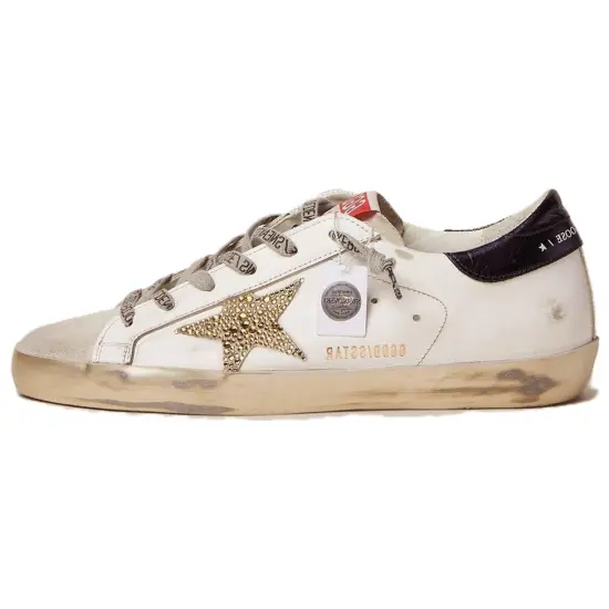 Golden Goose Super-Star Skateboard Shoes Women's Low-Top Gray