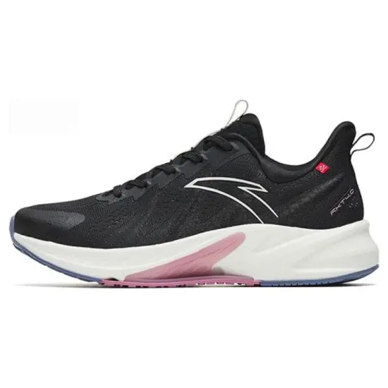 ANTA Rocket 4.0 Running Shoes Women's Low-Top Black Purple