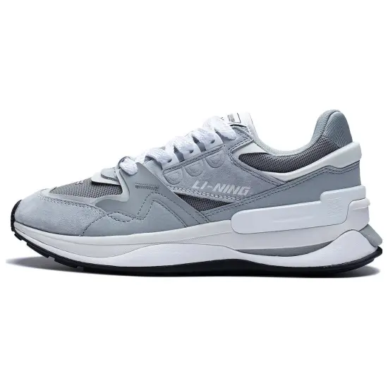 LINING 001 Innocence V2 Casual Shoes Men Low-Top Gray White