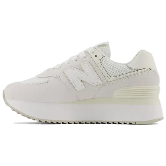 New Balance 574 Plus Sand White Women's