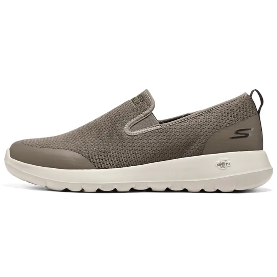Skechers GO WALK Ma Cushioned Slip-Resistant Low-Top Casual Shoes Men's Brown
