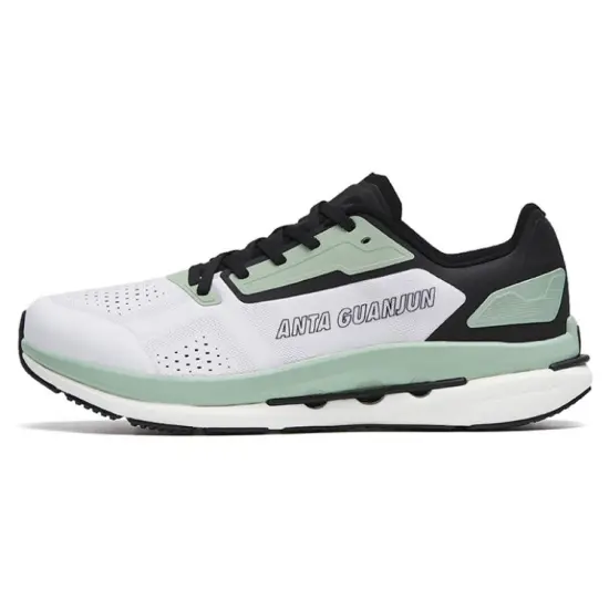 ANTA Leak Blade Running Shoes Men Low-Top Stone Green