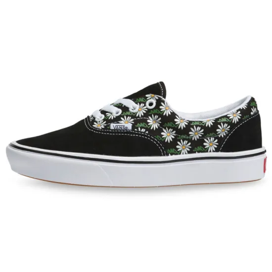 Era Comfycush Vans 'Scribble Flower   Daisy Black'