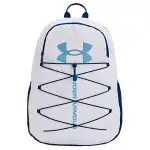Under Armour Polyester Backpack Regular Unisex White & Blue