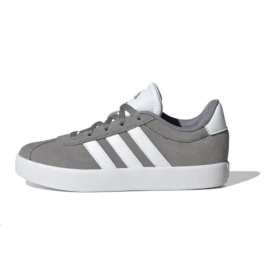 Adidas Vl Court 3.0 Grey Cloud White Grey Two GS