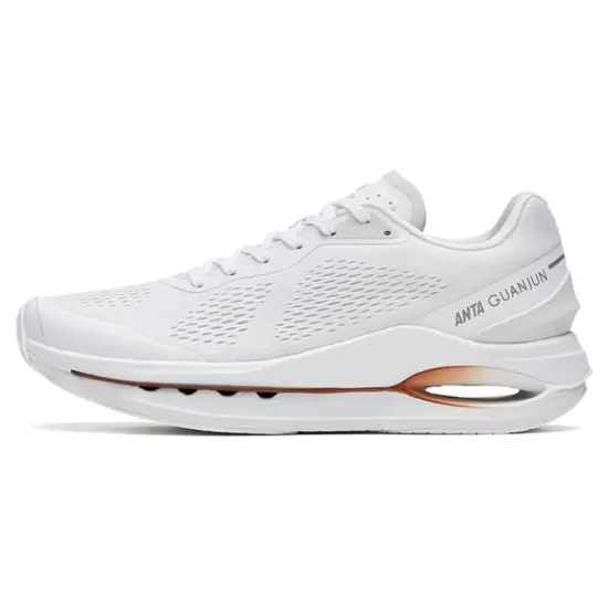 ANTA Star Ring Elite Running Shoes Men Low-Top White Gray
