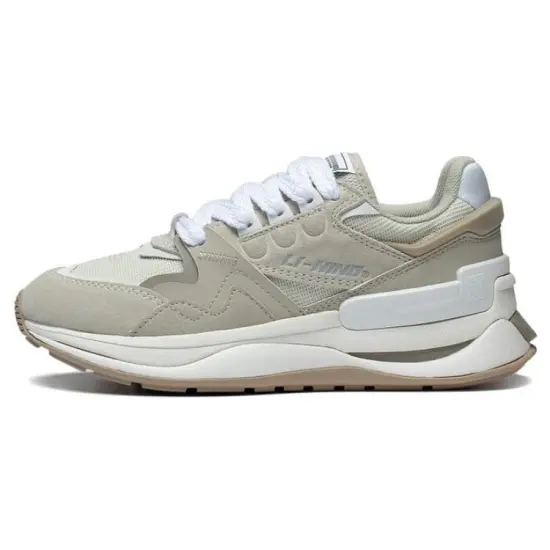 LINING 001 Innocence V2 Casual Shoes Women's Low-Top Gray White