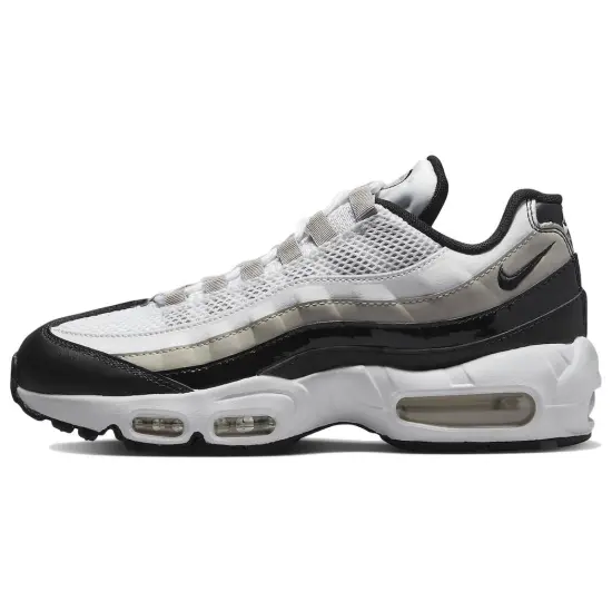 Nike Air Max 95 White Light Iron Ore Black Patent Women's