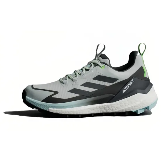 Adidas Terrex Free Hiker 2.0 Low Gore-Tex Semi Flash Aqua Carbon Lucid Lime Women's