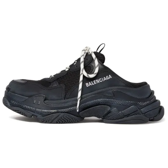 Balenciaga Triple S Closed Toe Slippers Women's