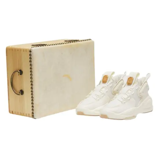 ANTA Bastard Casual Shoes Men Low-Top White Yellow