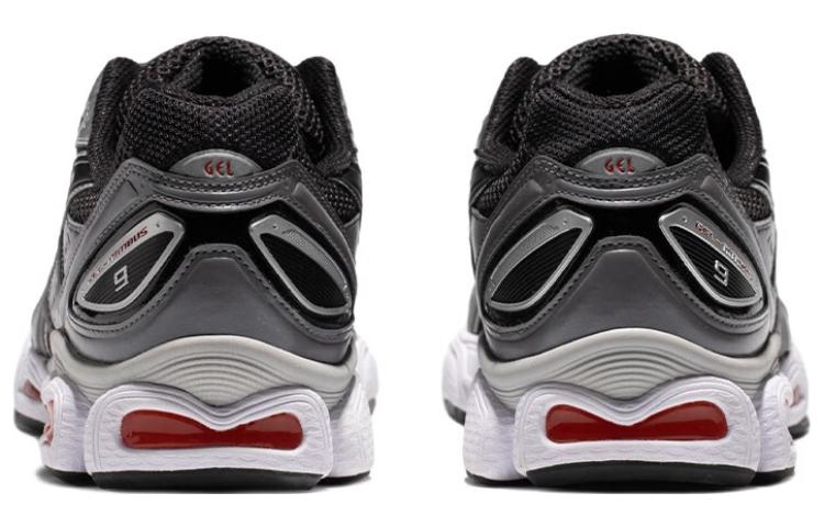 Asics Gel Nimbus 9 Graphite Grey Red 1201A424-023 Men\'s Size 11.5 Clean! No Box Asics Gel Nimbus 9 Graphite Grey Red 1201A424-023 | eBay main image 2