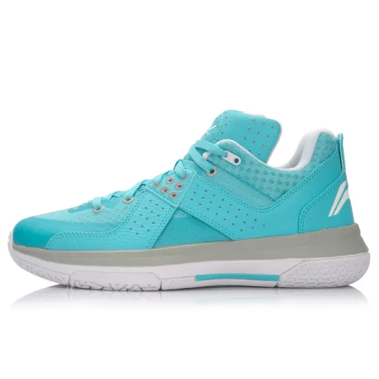 LiNing All City 5 All City5 Non slip Lightweight Low Top Performance Basketball Shoes Men's Blue