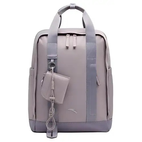 Anta Fabric Backpack Regular Unisex Light Purple