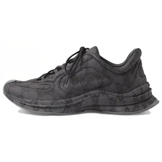 GUCCI Run Sneaker 'GG Water Transfer Print - Black'
