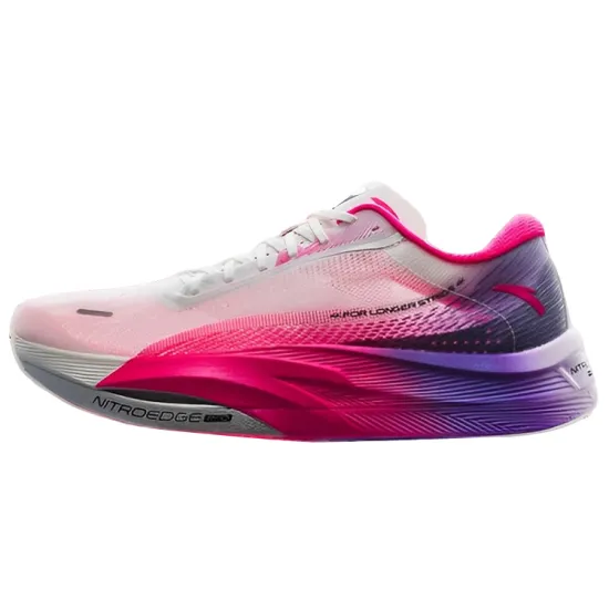 ANTA C202 5.0 GT PRO Running Shoes Women's Low-Top White/Red/Purple