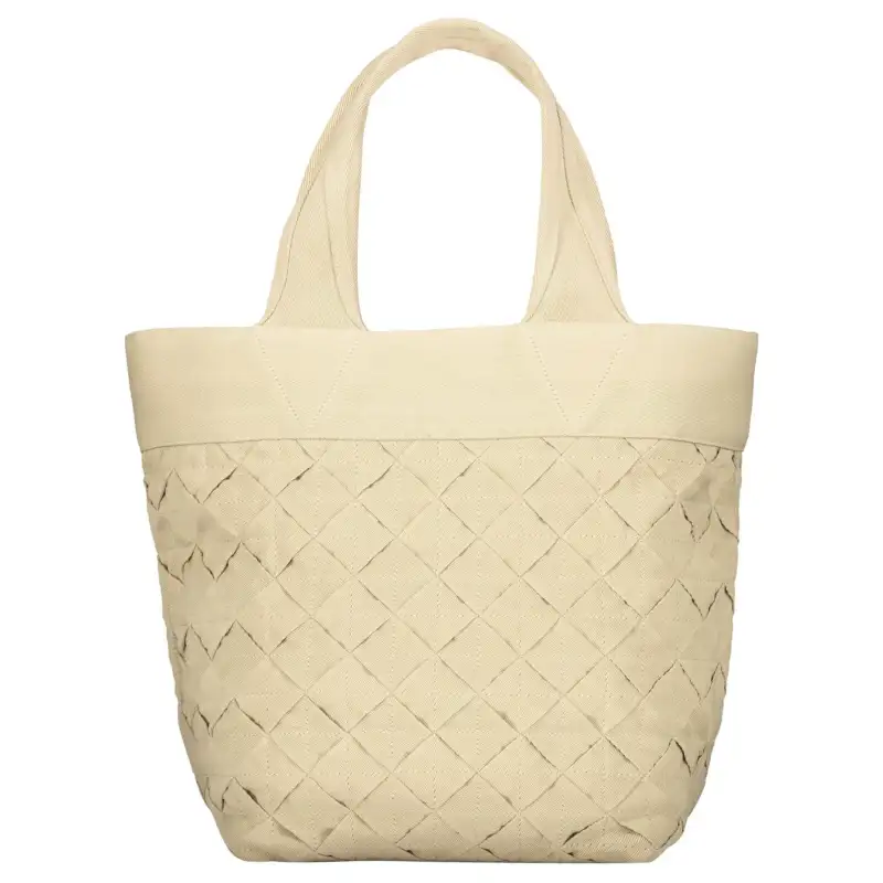 Bottega Veneta Intrecciato Polypropylene Handbag Women's Beige