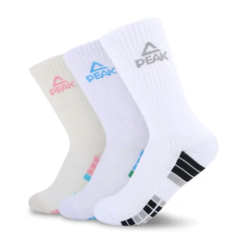 Breathable slippers, non-slip sports towel, high boots for gym, basketball knee socks for men and women, absorbs sweat and smell, for running