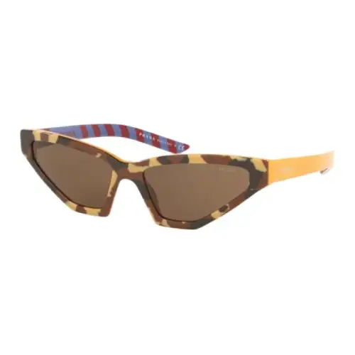 PRADA Butterfly Sunglasses Women's Brown