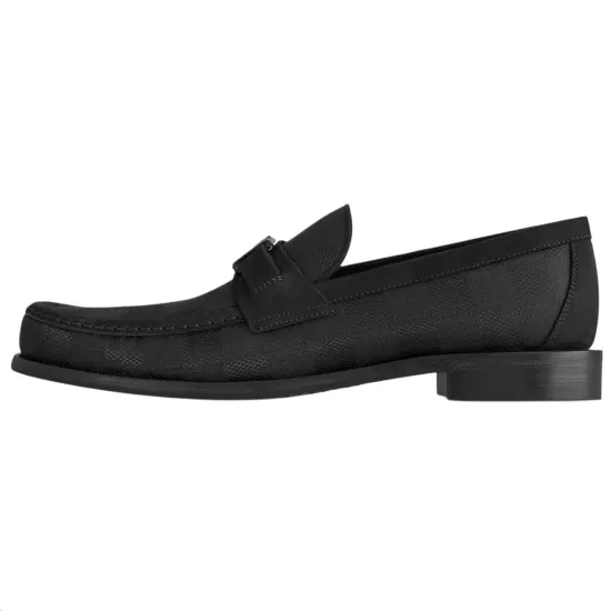 LOUIS VUITTON Major Loafers Men Black