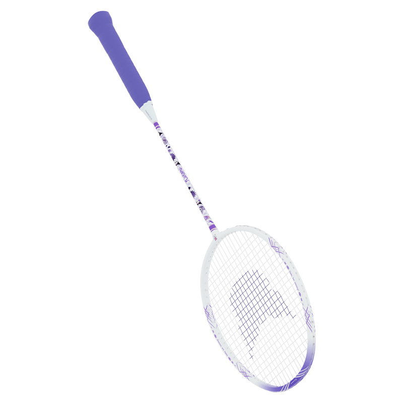 Sanrio Kuromi KDA23141 KU Full Carbon Badminton Rackets Offensive Type Heavy Head, Stiff Shaft Upper Class 66.5cm