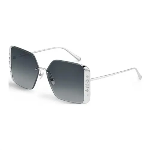 Lv Z2009U Lv Moon Metal Square Sunglasses