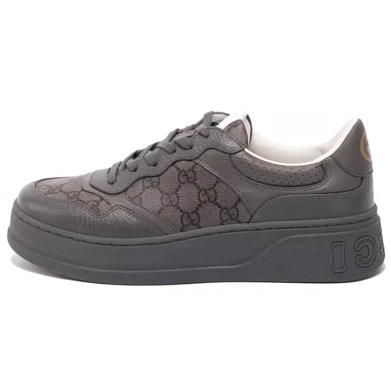 GUCCI Lace Up Sneaker 'GG Monogram   Grey'