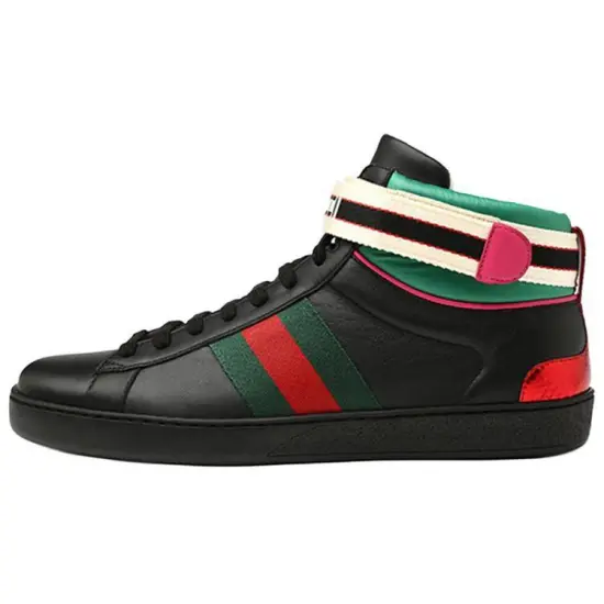 GUCCI Stripe Ace High Top