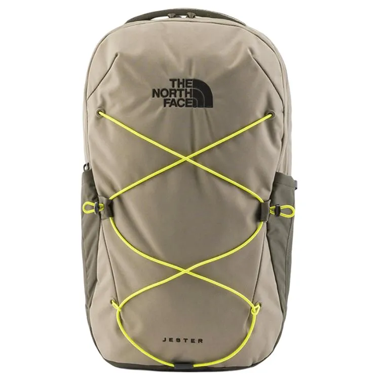 THE NORTH FACE Jester 27L Backpack Outdoor Bag Recycled Polyester Sandstone Unisex