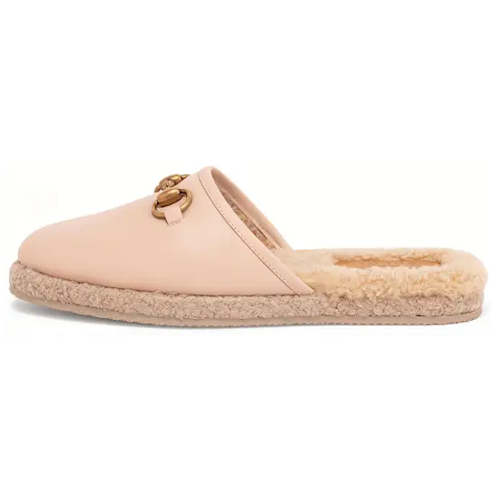 GUCCI Horsebit Wrap-toe Slippers Women's