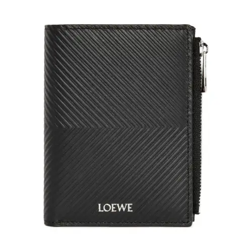 LOEWE Calfskin Wallet Men's Black