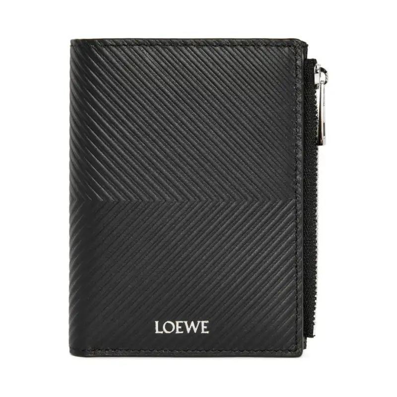 LOEWE Calfskin Wallet Men's Black