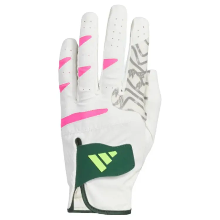 Adidas Polyurethane, Recycled Polyester Sports Gloves Men's White