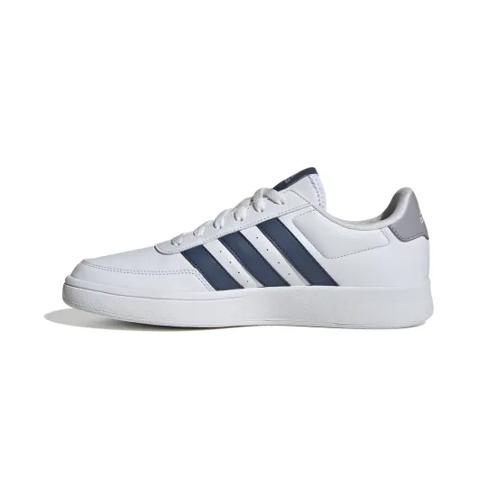 Adidas Breaknet 2.0 Skateboard Shoes Unisex Low-Top White Black/Honor Gray
