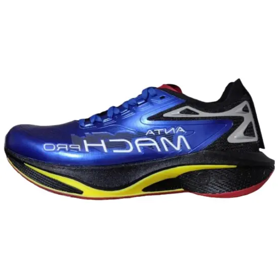ANTA Running Shoes Men Low-Top Royal Blue