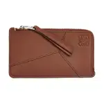LOEWE Puzzle Calfskin Wallet Men's Brownie
