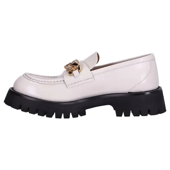 GUCCI Interlocking G Leather Loafers