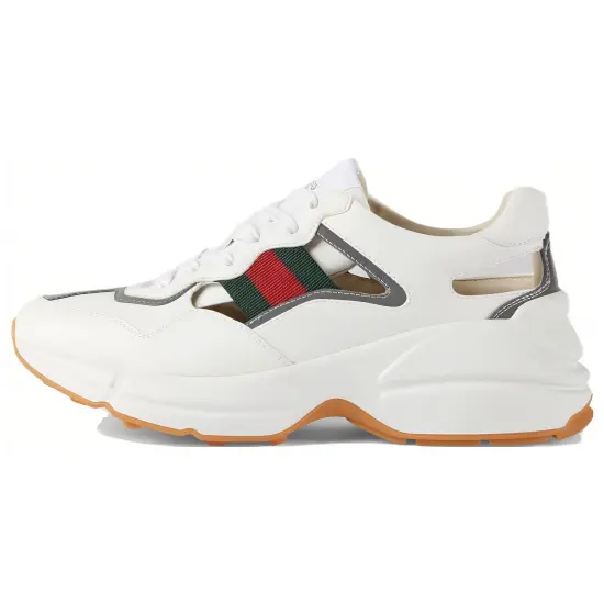 GUCCI Rython Cut Out White Women's