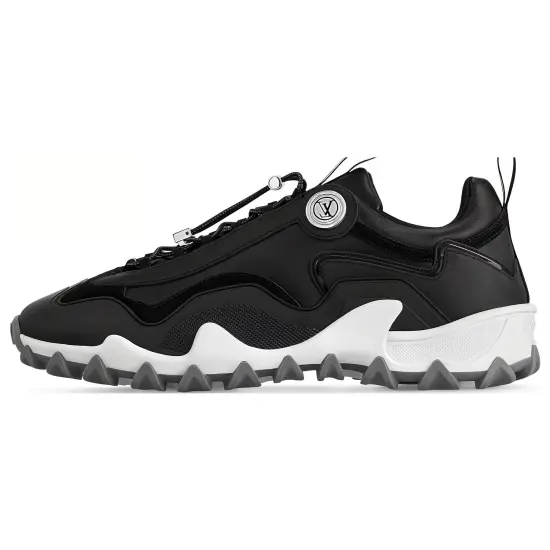 LOUIS VUITTON Casual Shoes Women's Low-Top Black