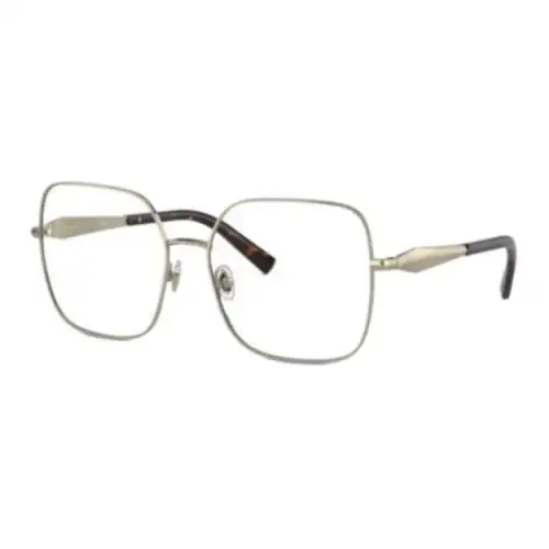 TIFFANY & CO. Metal Square Eyeglass Frames Women's Gold