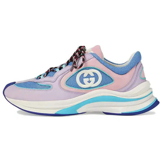 GUCCI Women's Run Sneaker 'Lilac Suede' Women's