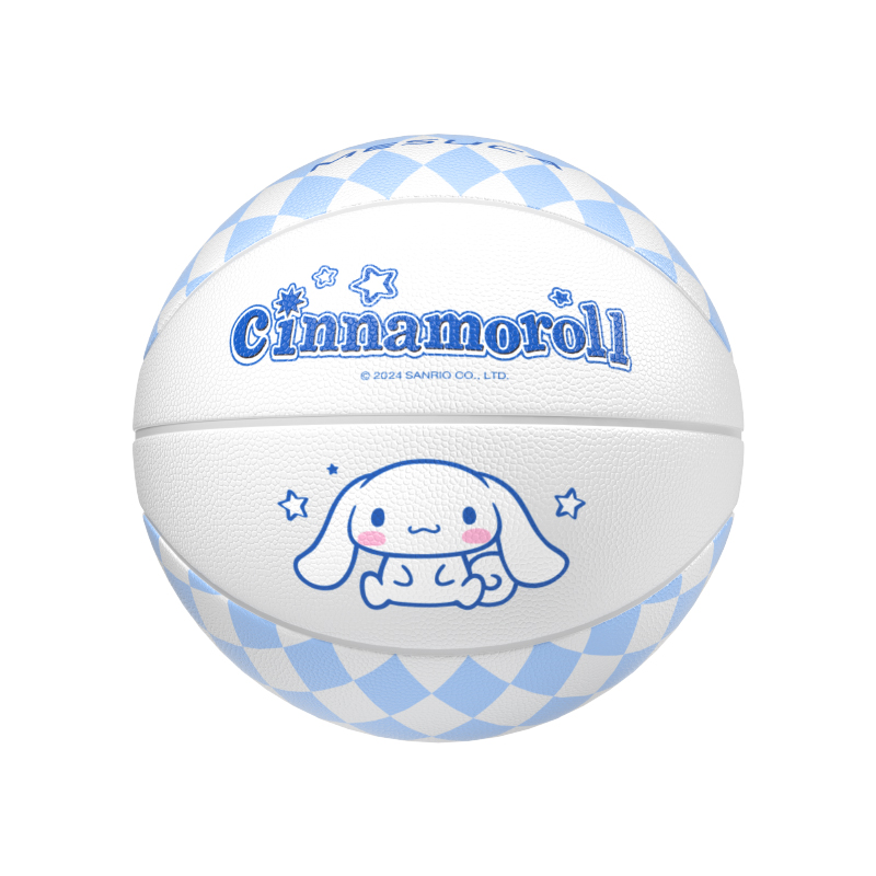 Sanrio Cinnamoroll Pu Basketball White Blue Size 7 Training Unisex