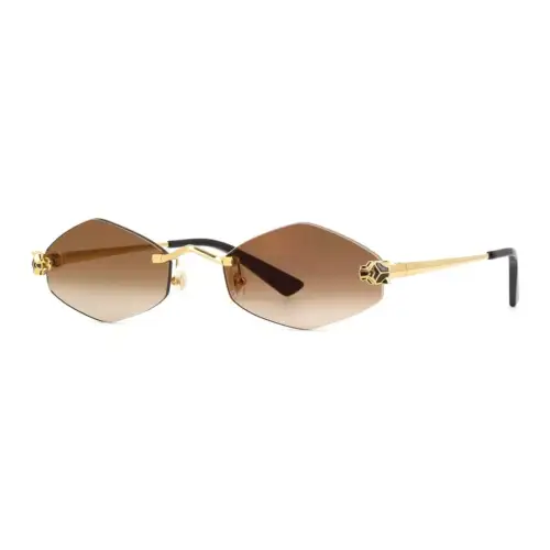Cartier Geometric Frame Sunglasses
