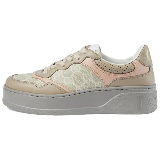 GUCCI Women's Gg Sneaker 'Oatmeal Light Pink' Women's