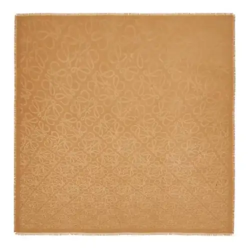 LOEWE Silk Scarves Women's Yellow