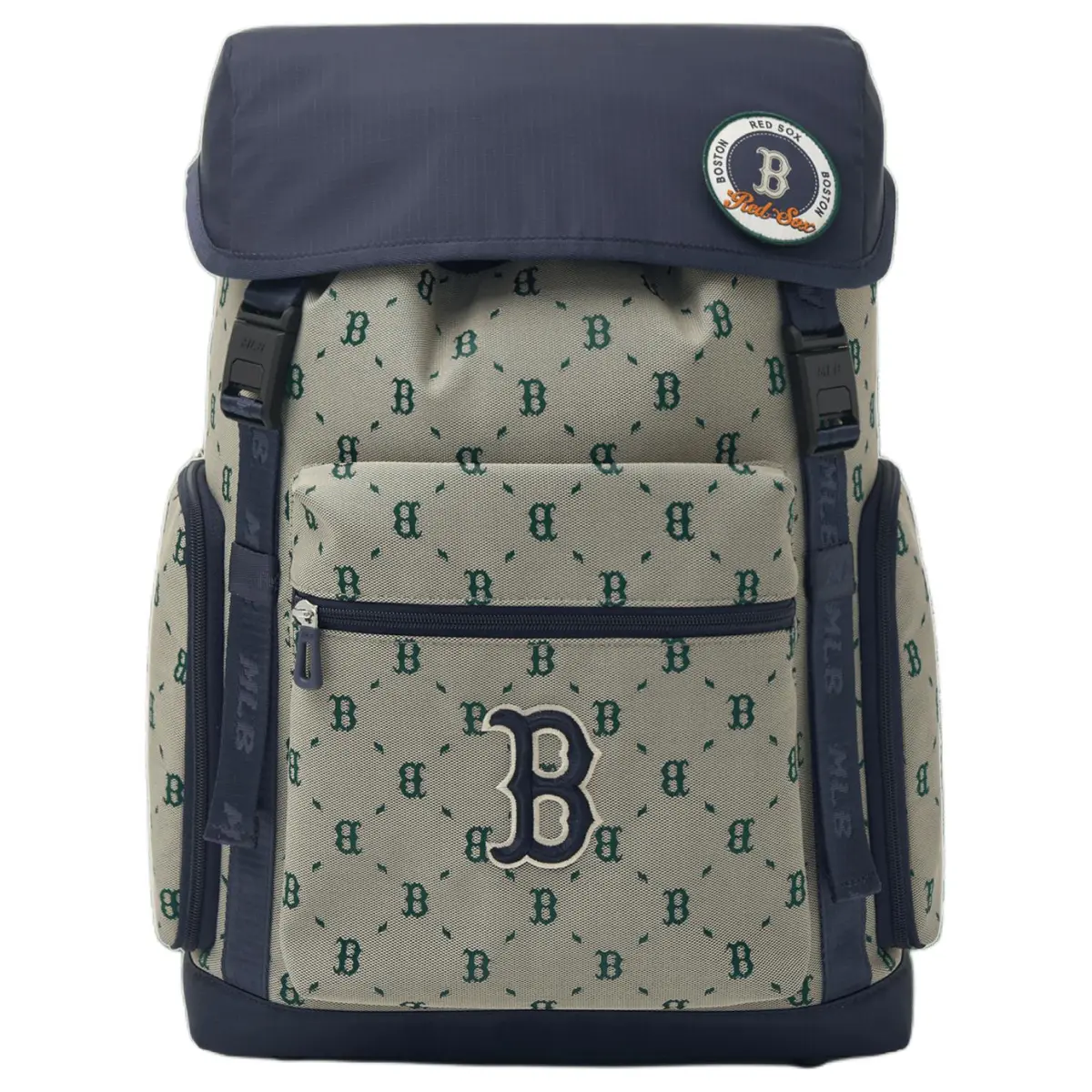 MLB Polyester Backpack Regular Unisex Beige