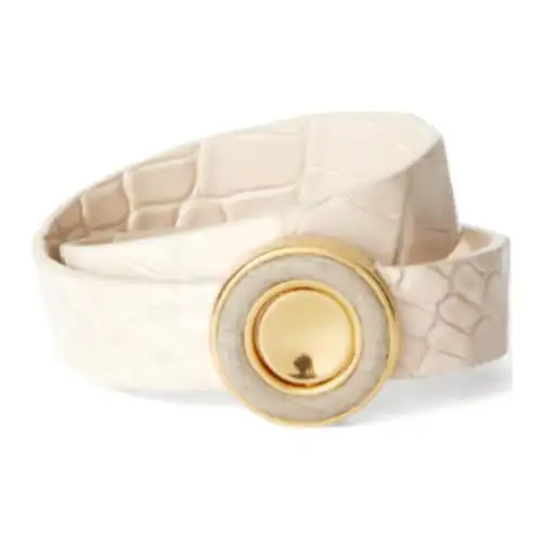 Loro Piana Metal Wristbands Women's White
